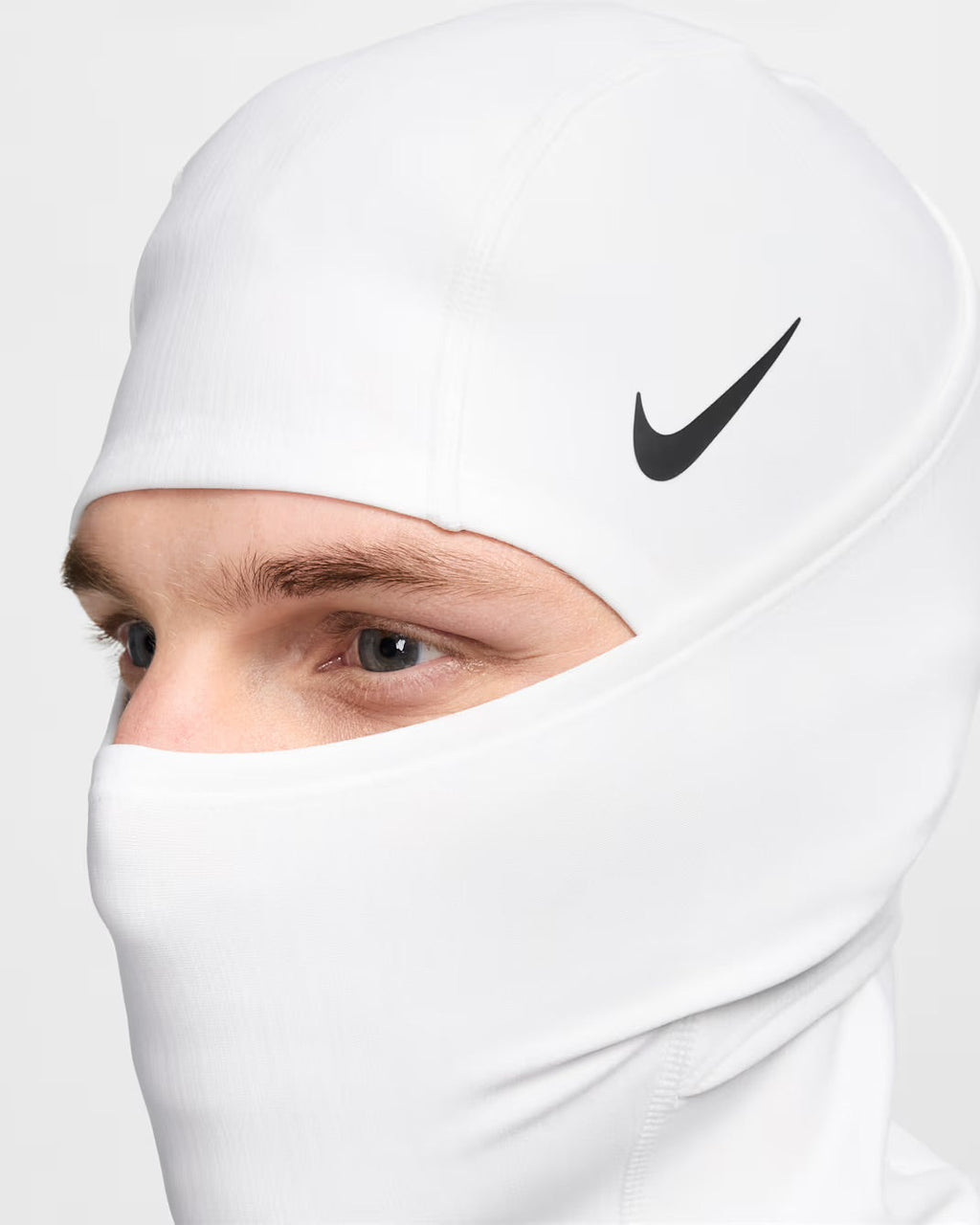 Nike Pro THERMA-FIT Hyperwarm Hood Black/White Ski Mask “Sheisty”