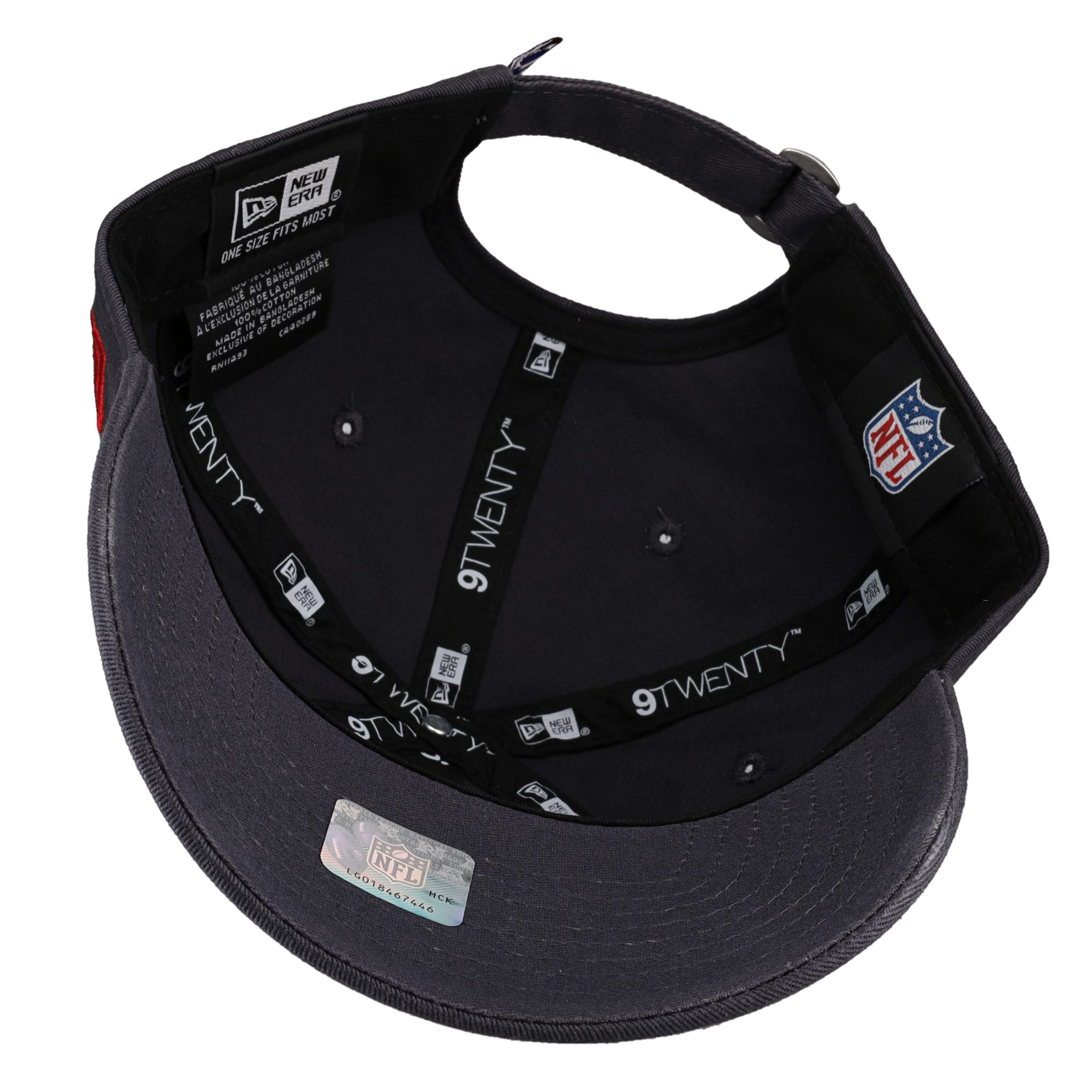 New York Giants New Era 9Twenty Adjustable Hat (Grey)