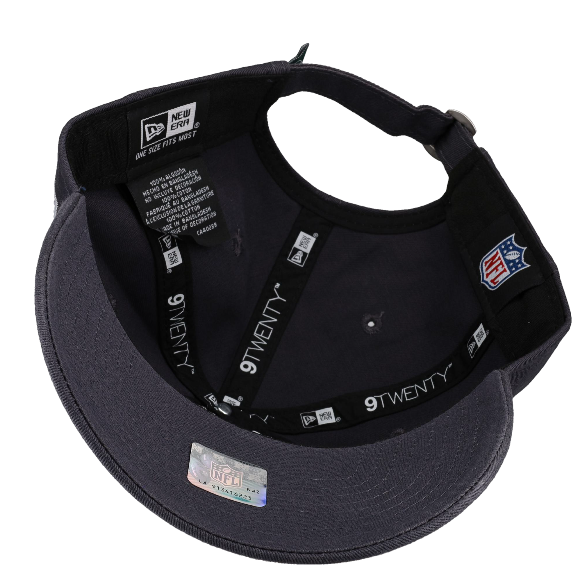 New York Jets New Era 9Twenty Adjustable Hat (Grey)