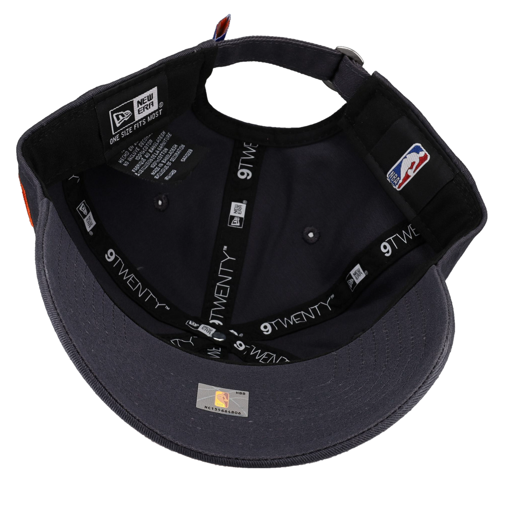 New York Knicks New Era 9Twenty Adjustable Hat (Grey)