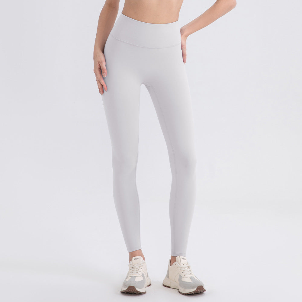 Hip Lifting Yoga Trousers Lulu Raw Yarn Double 66 Lycra Water Mill High Waist Tights Pilates