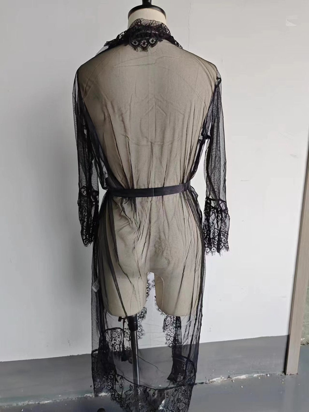 Sexy Underwear Sexy Lace Mesh Transparent Nightgown Retail