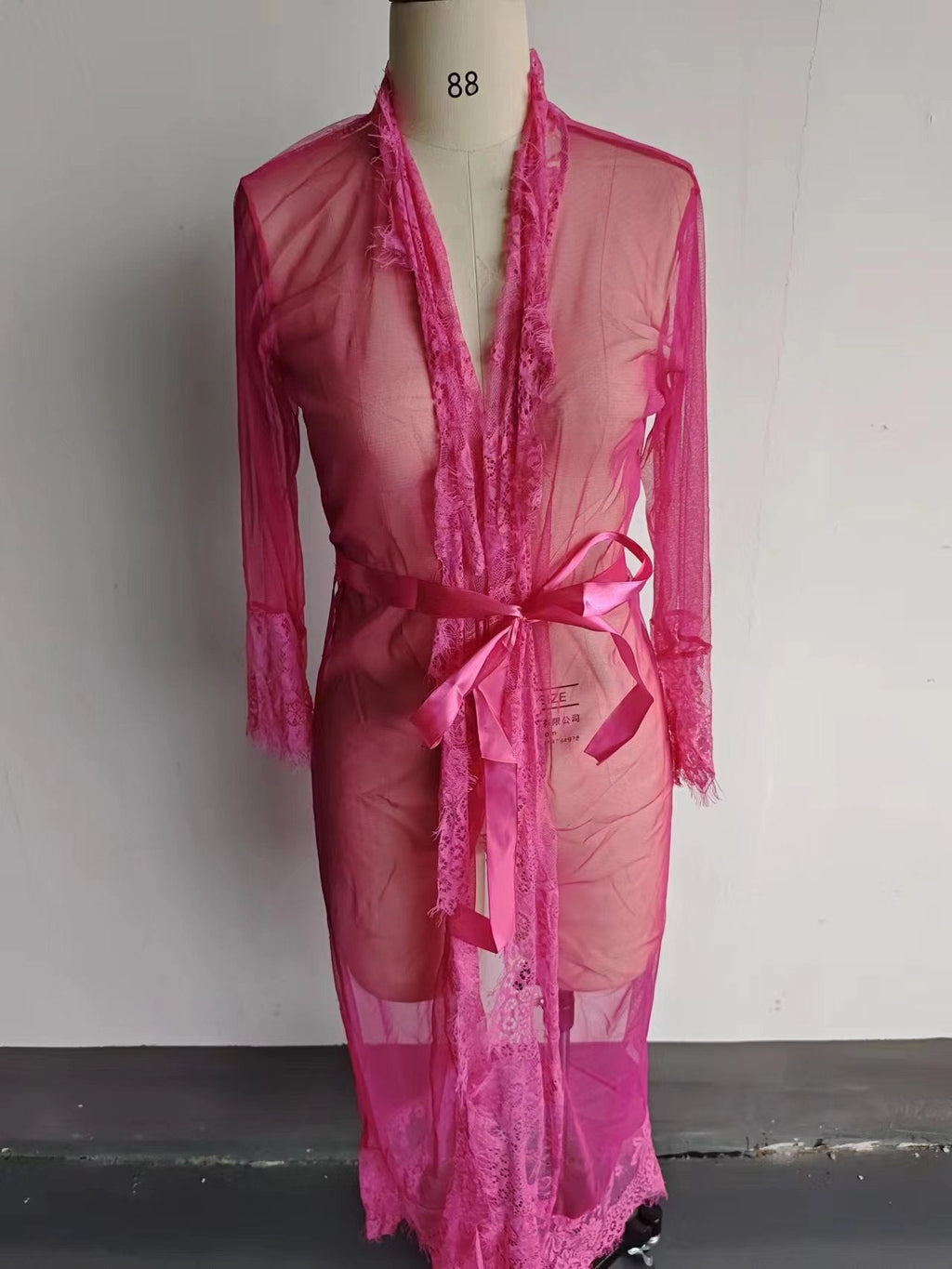 Sexy Underwear Sexy Lace Mesh Transparent Nightgown Retail