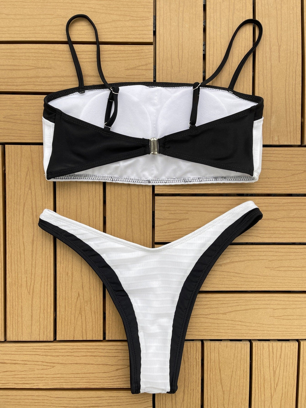 Bikini Women Black White Bikini Set Sexy Swimsuit