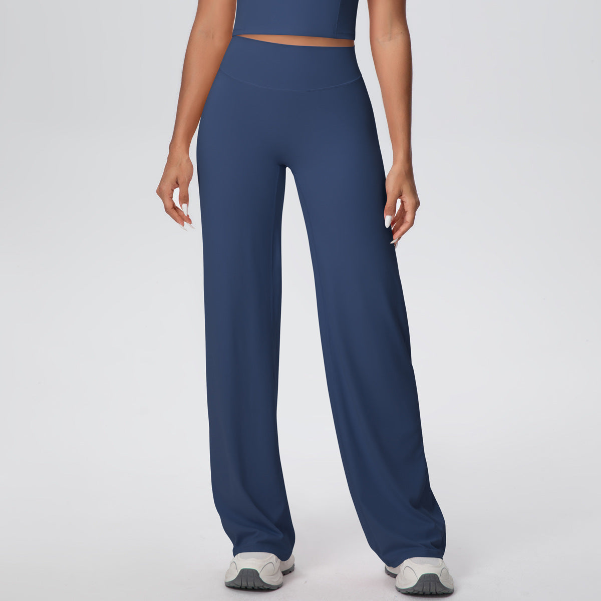 Yoga Pants Thin Skin Friendly High Waist Straight Pants Loose Thin Yoga Wear Sports Outdoor Workout Clothes