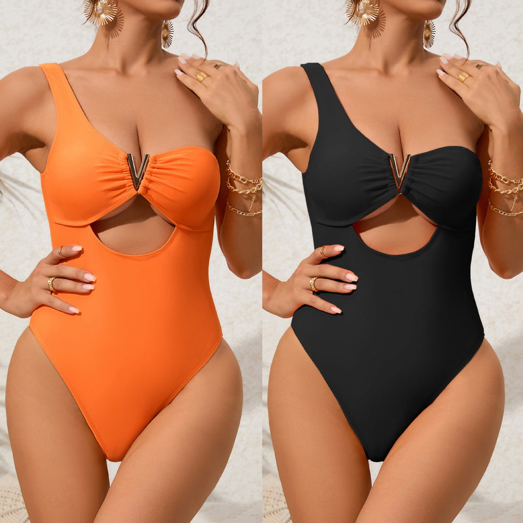 Foreign Order Sexy Bikini One-Piece Swimsuit Women Swimsuit