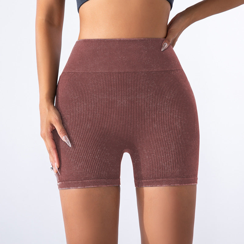 Seamless Frosted Yoga Clothes Four Piece Sports Set Women Shockproof Yoga Bra Fitness Yoga Pants