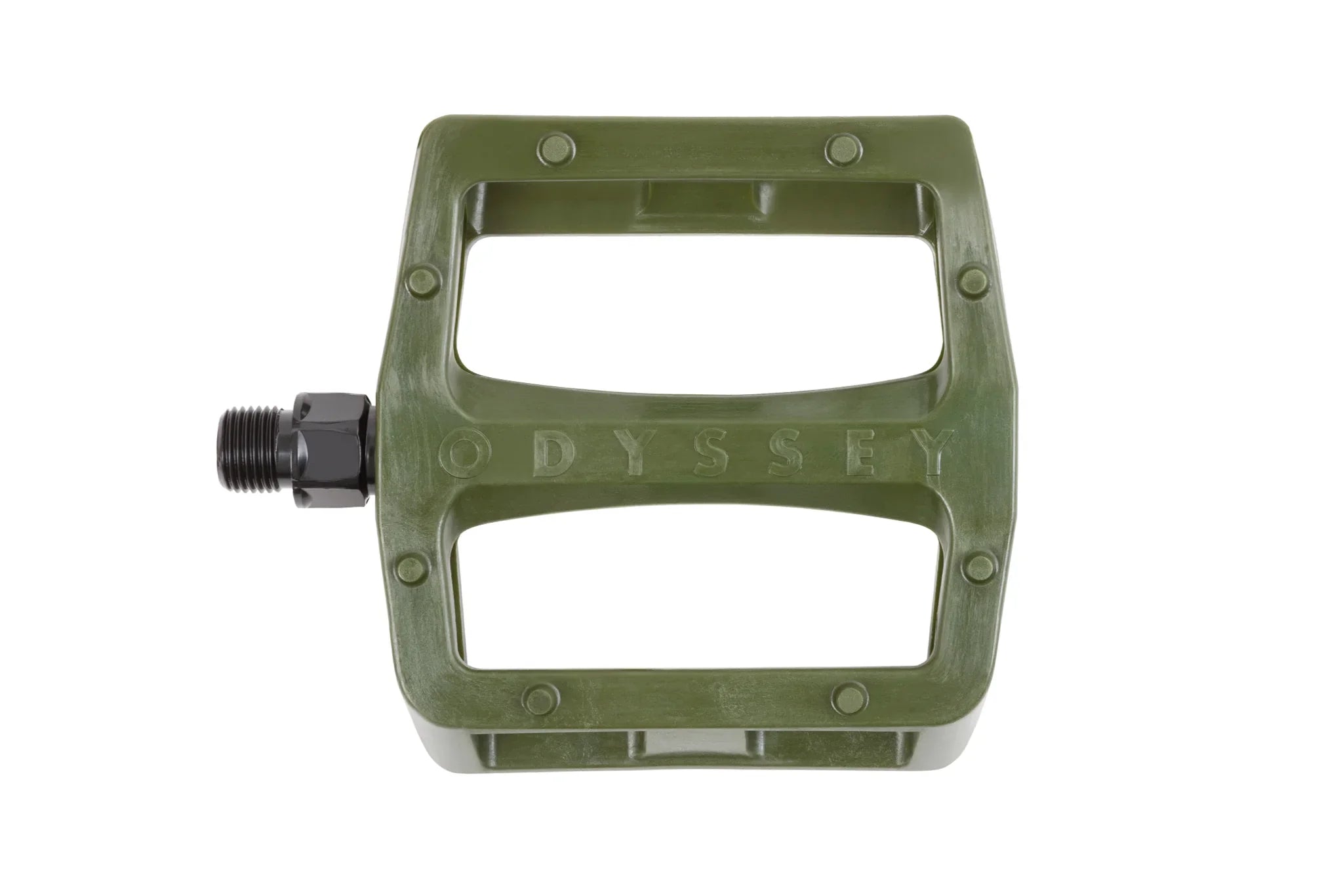 Odyssey BMX Grandstand V2 PC Pedals 9/16″ - Army Green
