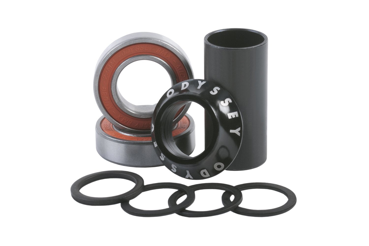 Odyssey BMX Mid Bottom Bracket 22mm Kit - Black