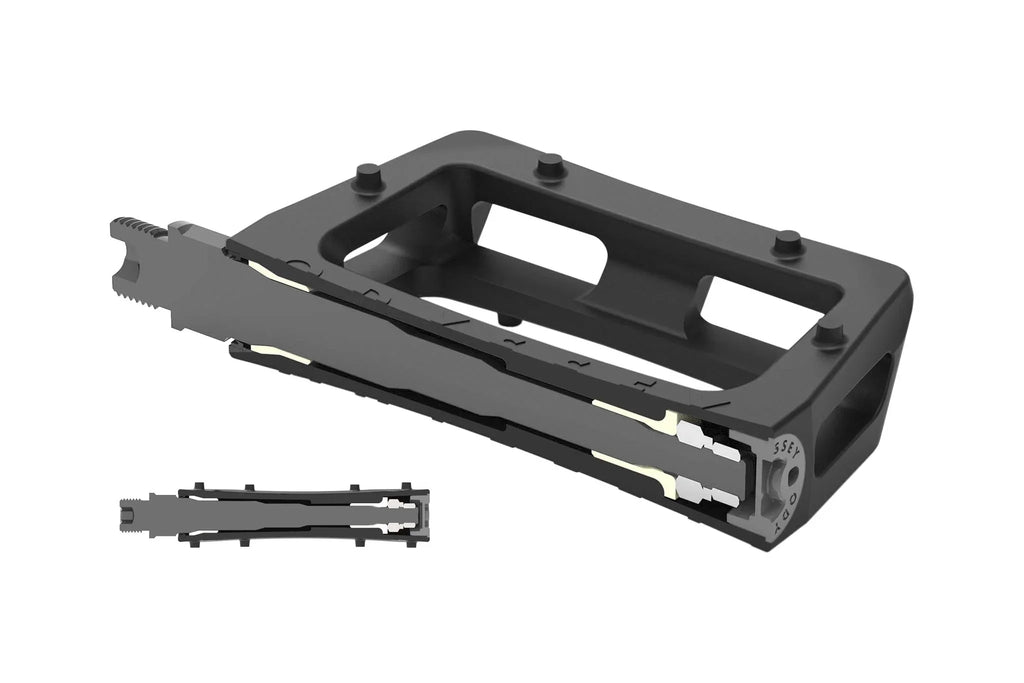 Odyssey BMX Grandstand V2 PC Pedals 9/16″ - Maroon