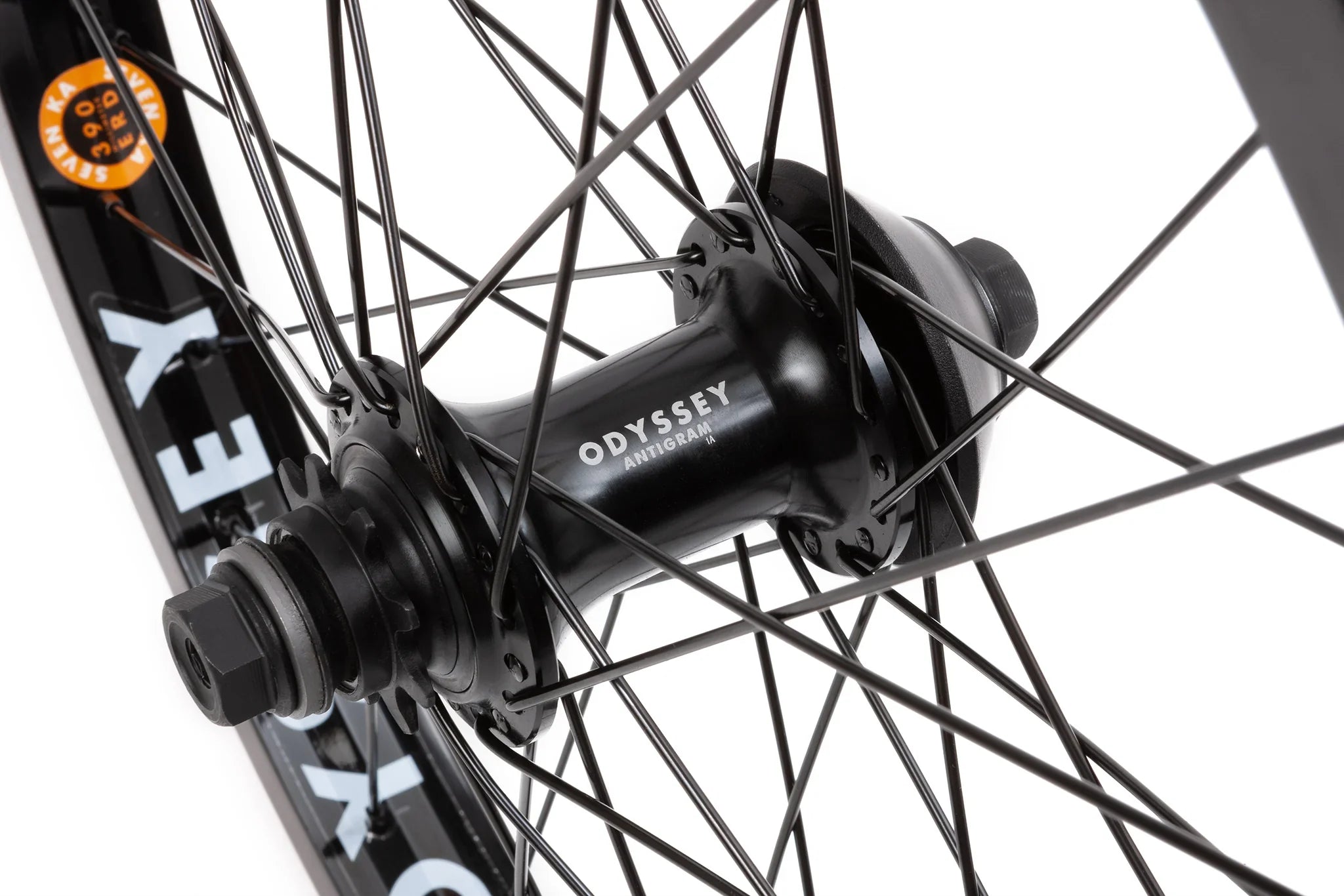 Odyssey BMX Seven KA Cassette Rear Wheel - Black