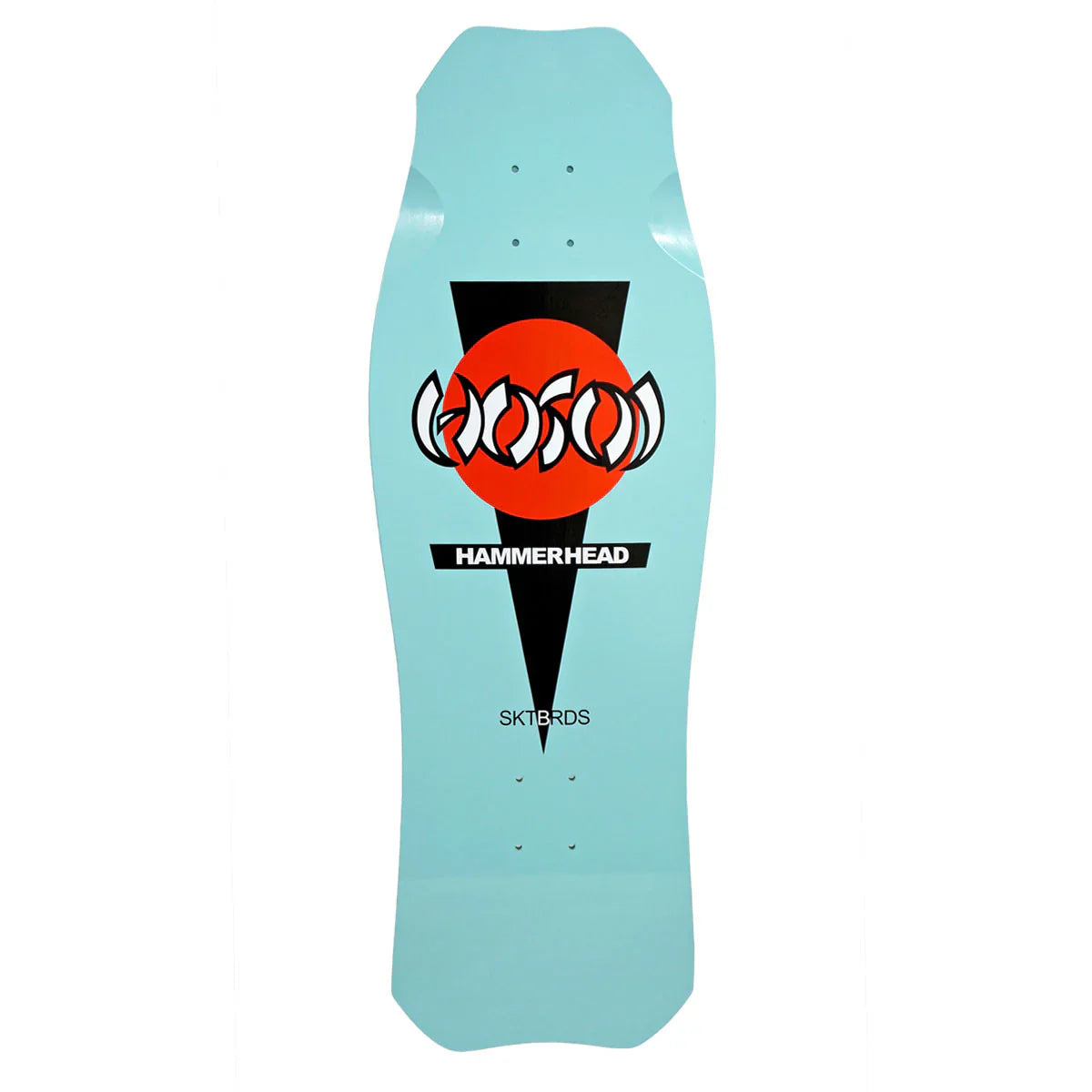 Hosoi O.G. Hammerhead Skateboard Deck - 10.5″ Turquoise