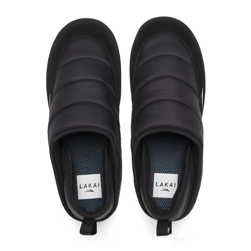 Lakai Shoes Owen Slipper - Black Polyester