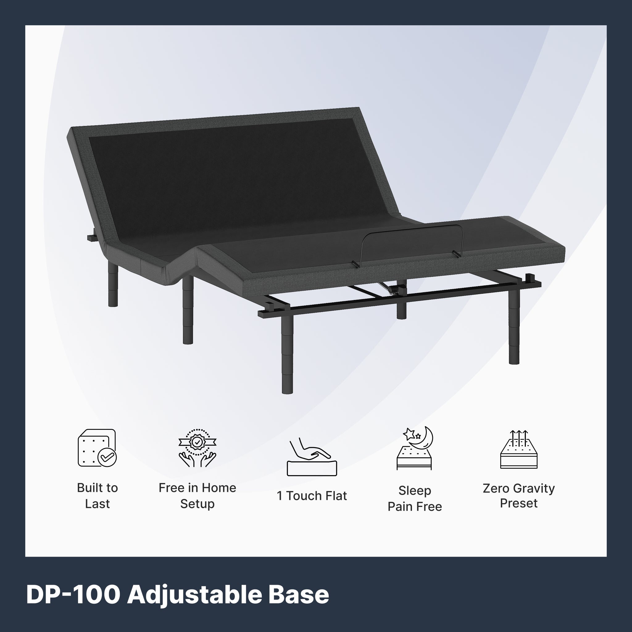 DP100 Adjustable Bed Frame