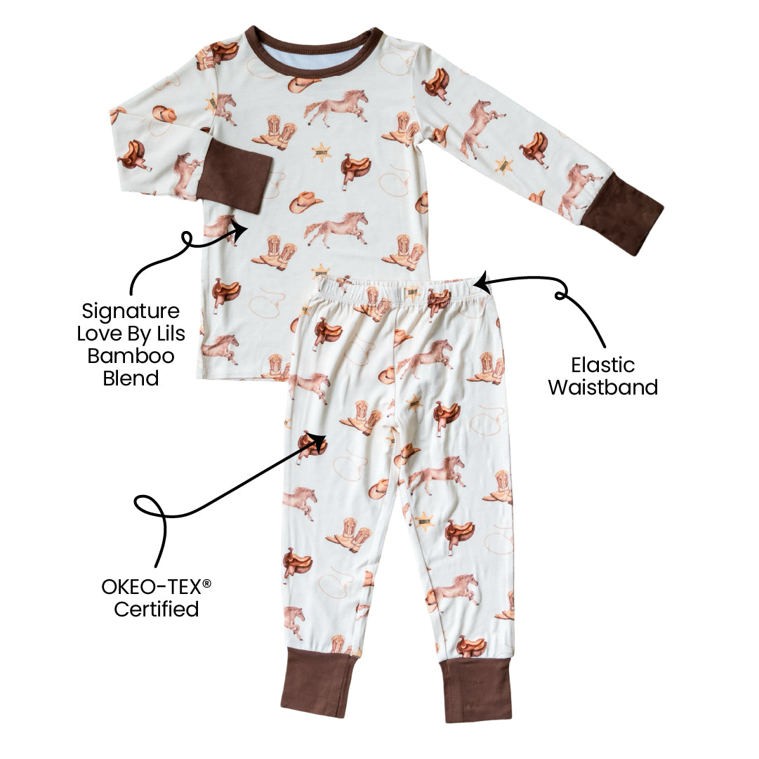 Paislee Bamboo 2-Piece Long Sleeve Set