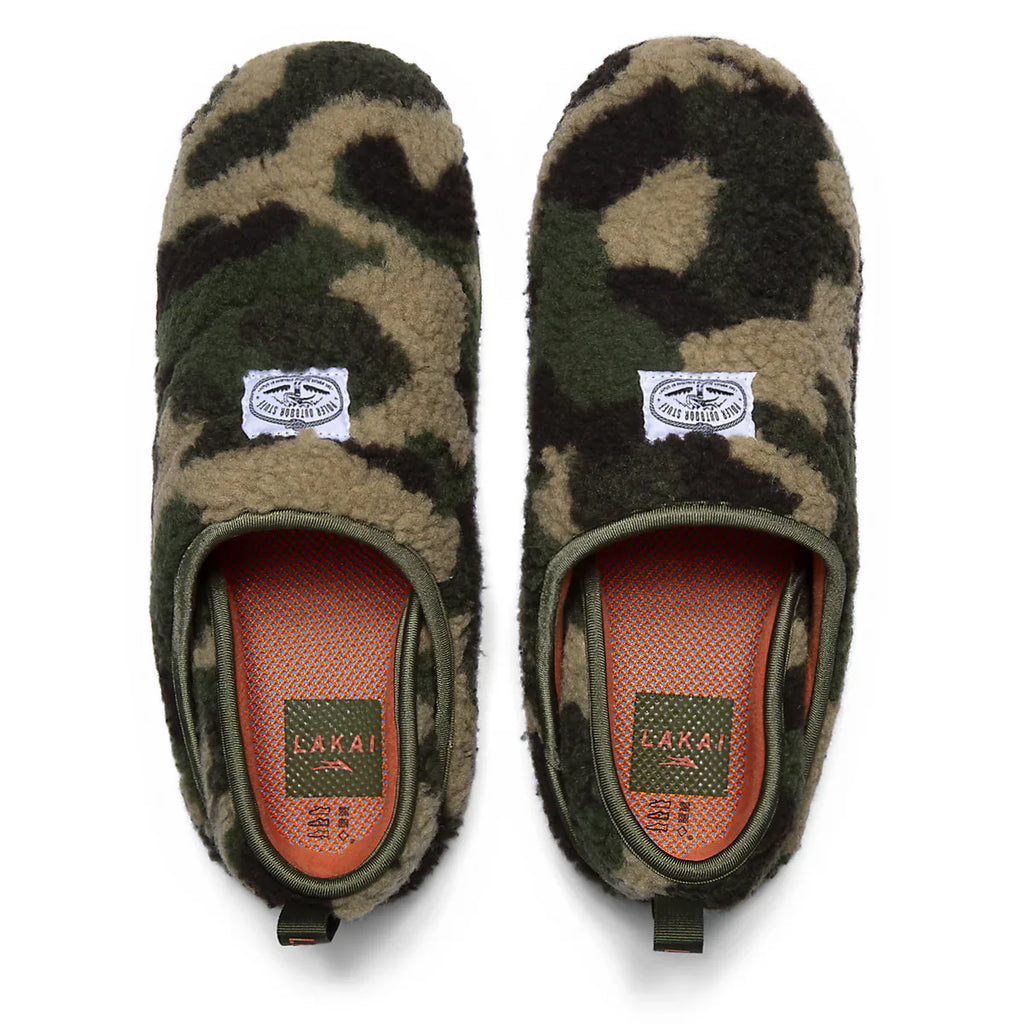 Lakai Shoes x Poler Owen Slipper - Furry Camo