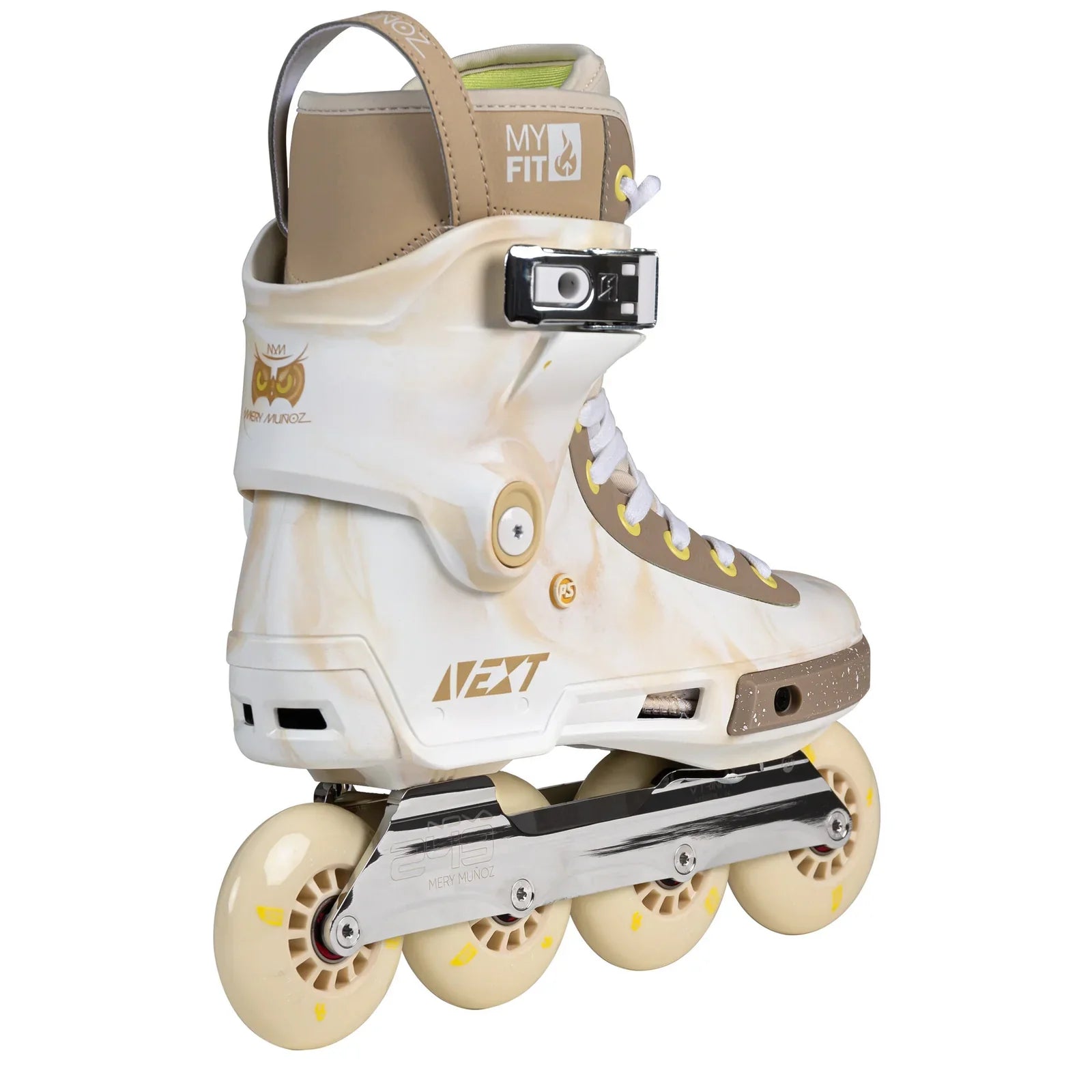 Powerslide Next Mery Munoz Pro 80 Aggressive Inline Skates Complete - Sand