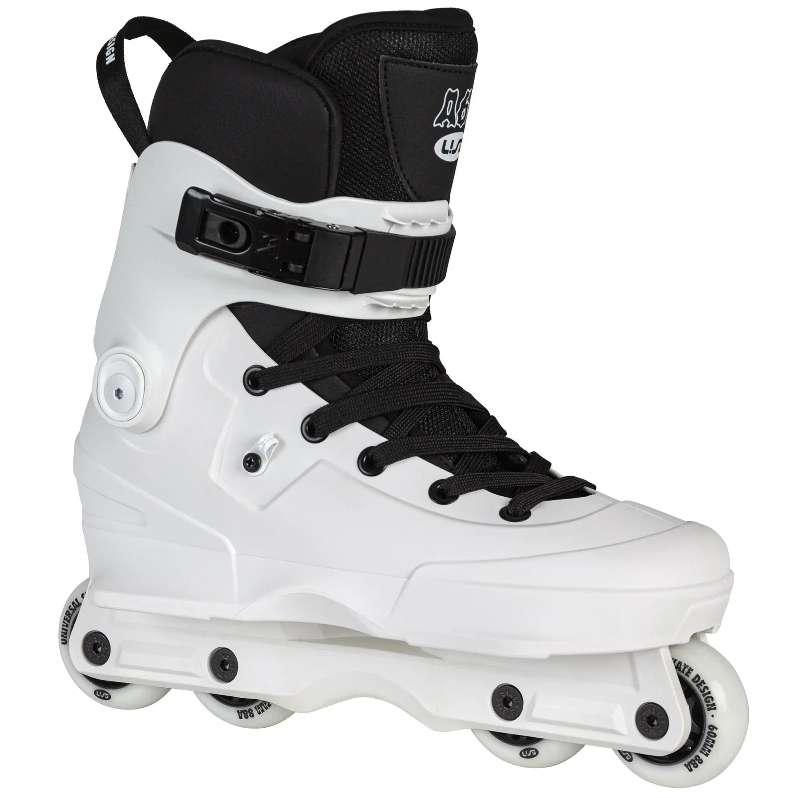 USD Aeon Team 60 Aggressive Inline Skates Complete - White
