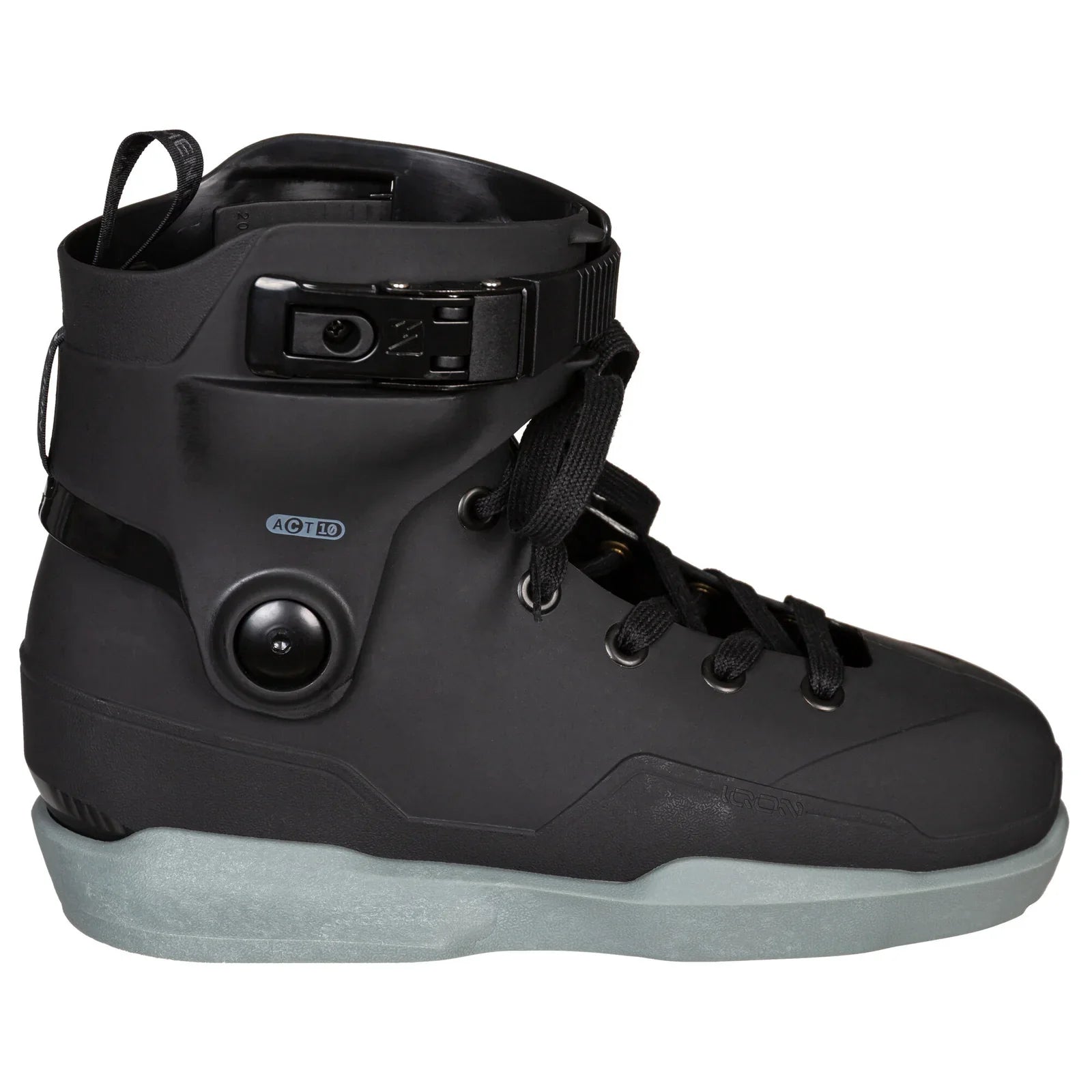 IQON ACT Interlink Skates Boot Only - Black/Grey
