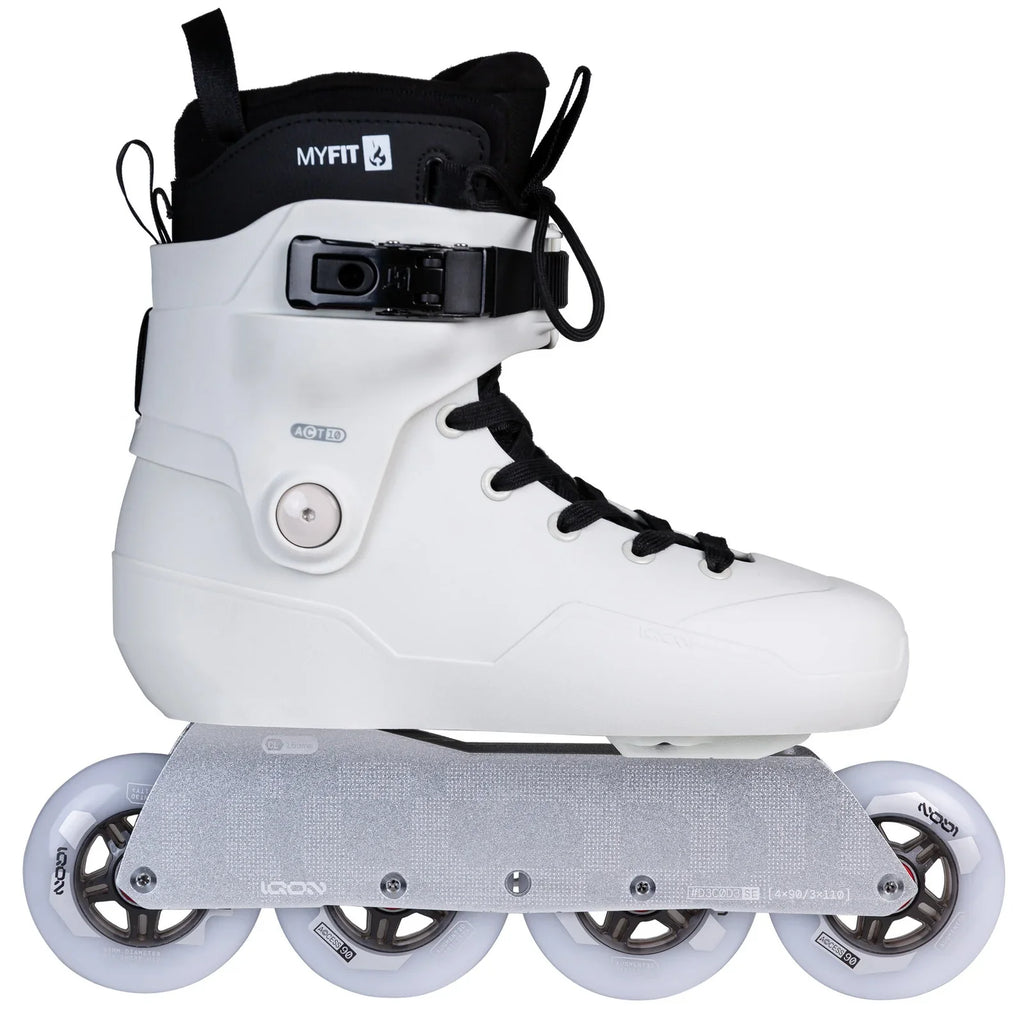 IQON ACT CL Team Skates Aggressive Inline Complete - Offwhite/Black