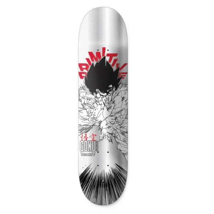 Primitive x Dragon Ball Z Goku Energy Deck - 8.5″ Silver