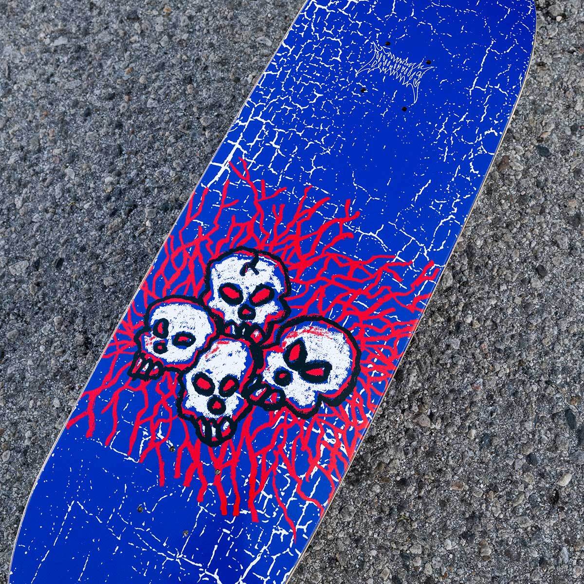 Primitive Franky Villani Brainwash 9.125" Egg Shaped Skateboard Deck