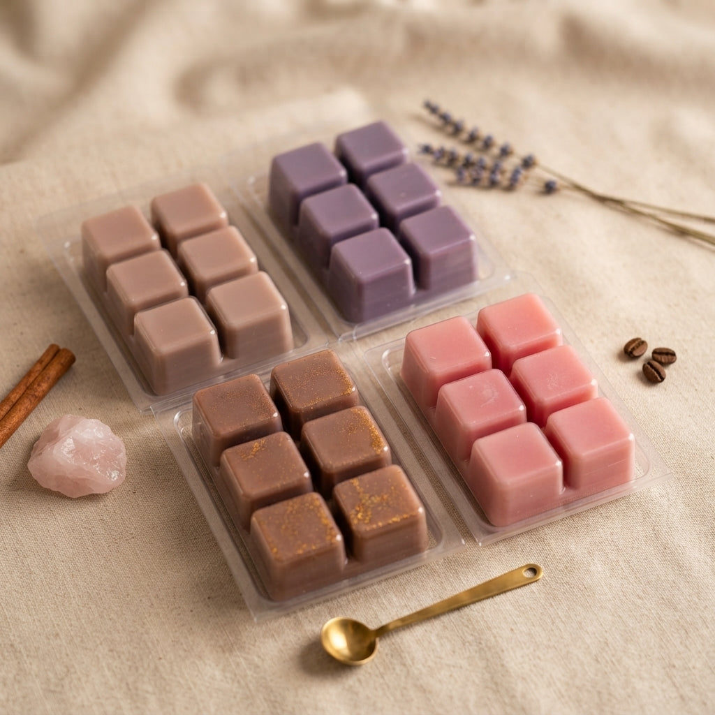 Clamshell Wax Melts – Romantic & Floral | Elegant Floral Blends