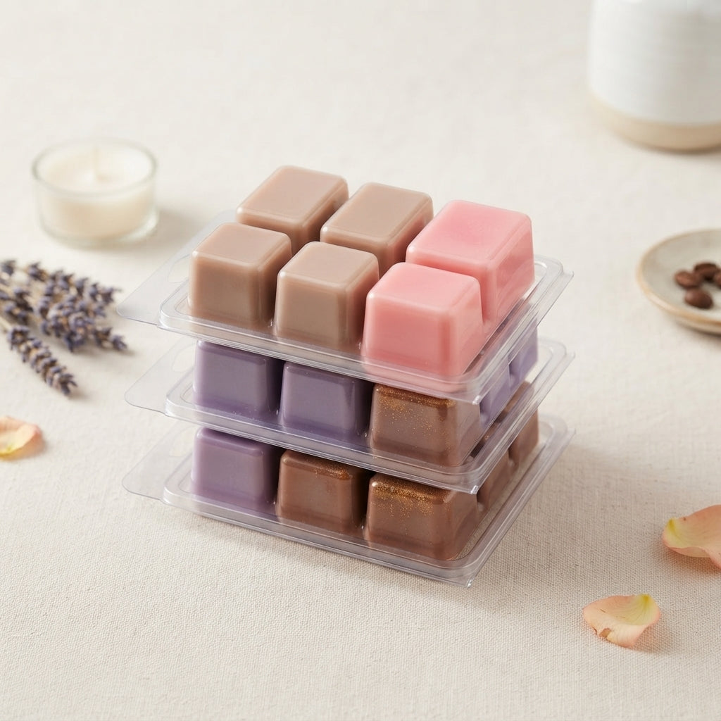 Clamshell Wax Melts – Romantic & Floral | Elegant Floral Blends