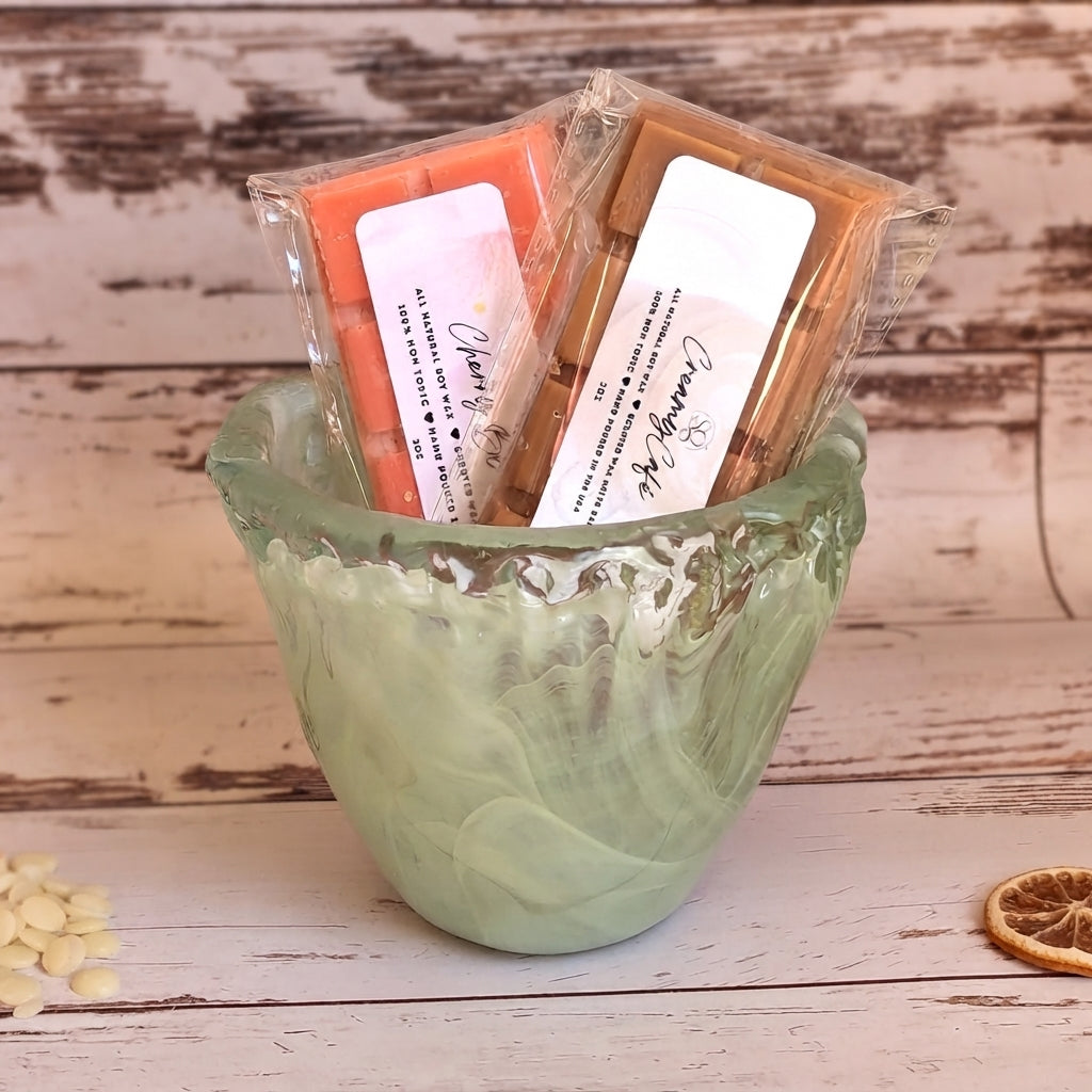 Holiday Gift Wax Melts Bar – Seasonal Hues | 18 Signature Scents