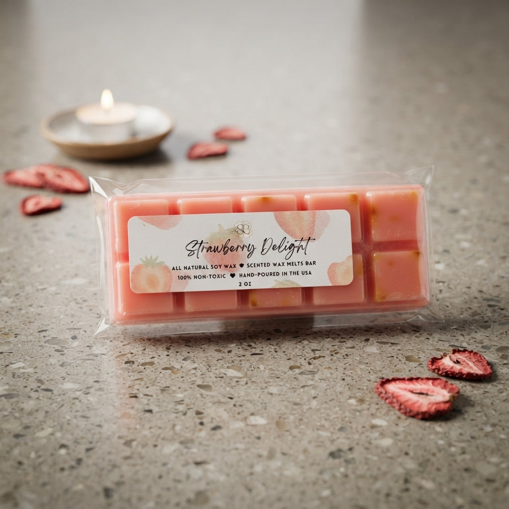 Holiday Gift Wax Melts Bar – Seasonal Hues | 18 Signature Scents