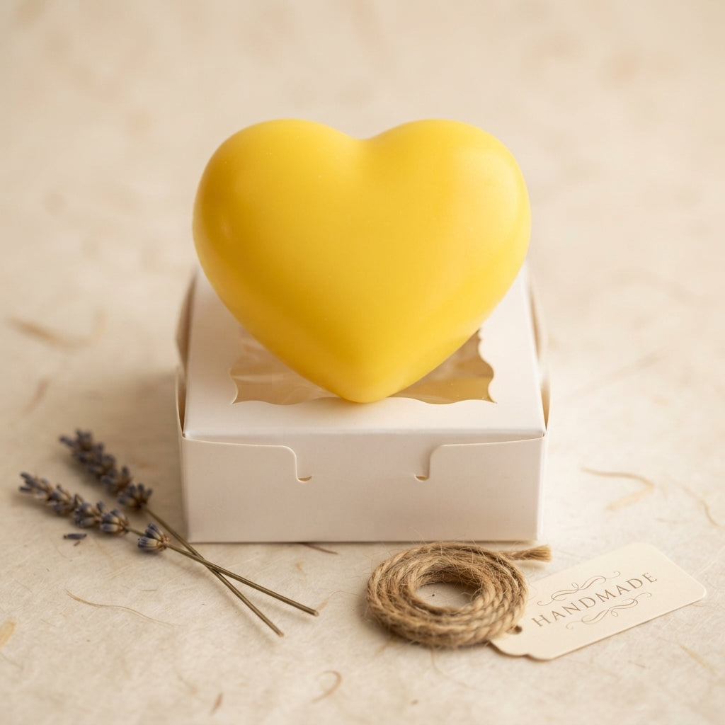 Wax Heart Freshener – Cozy & Comforting | Warm, Inviting Scents