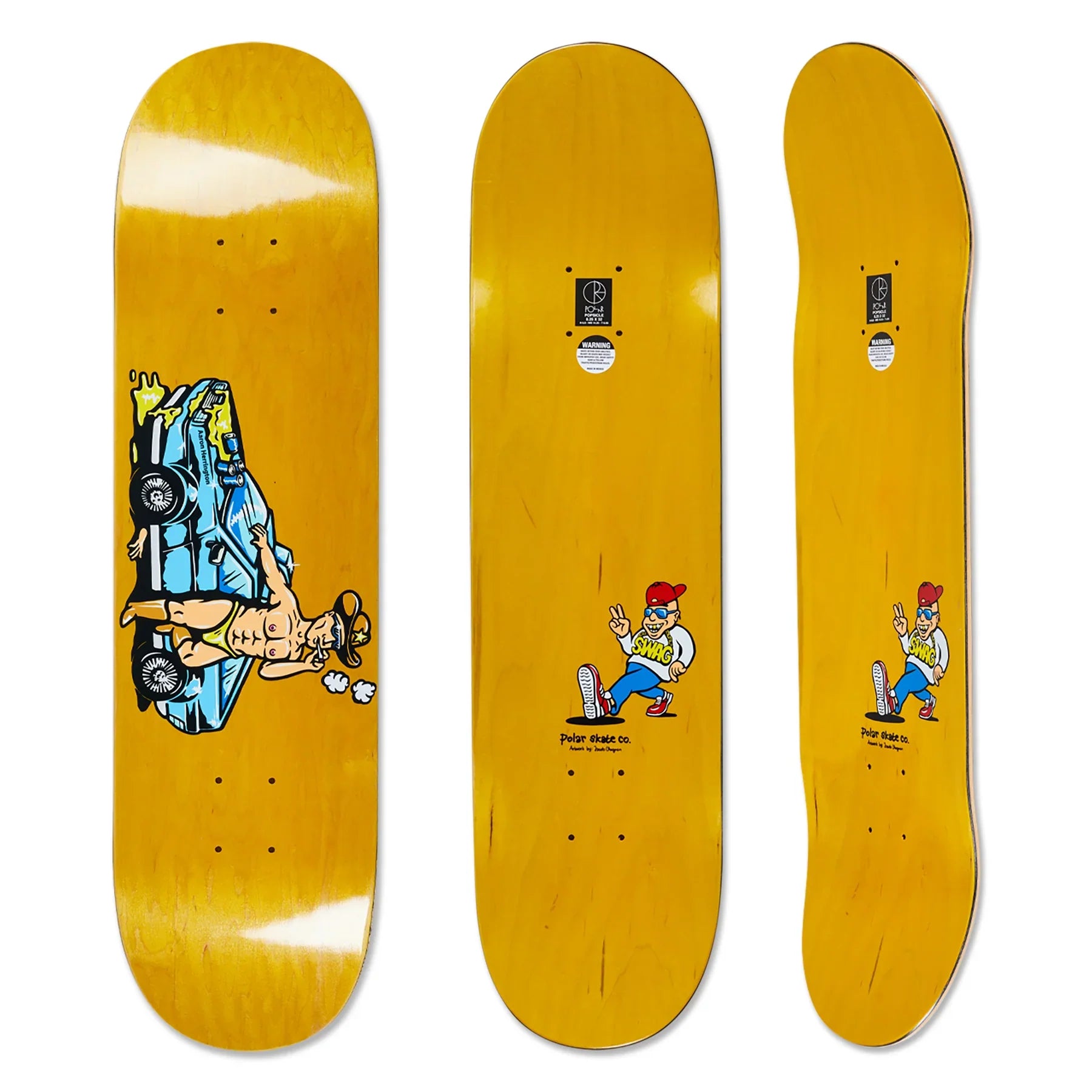 Polar Aaron Herrington Cowboy Cop Deck - 8.25"