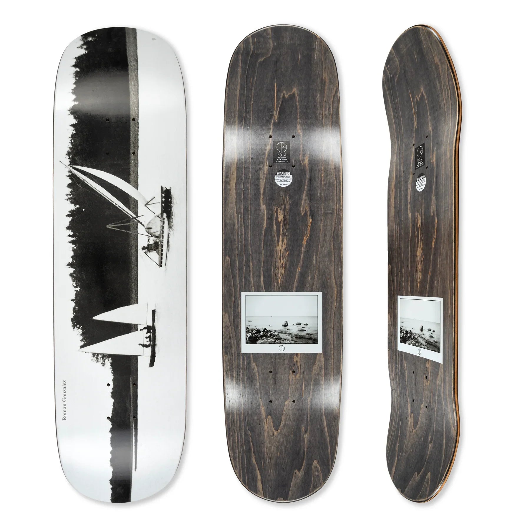 Polar Roman Gonzalez Dinghies P2 Shaped Deck - 8.5"