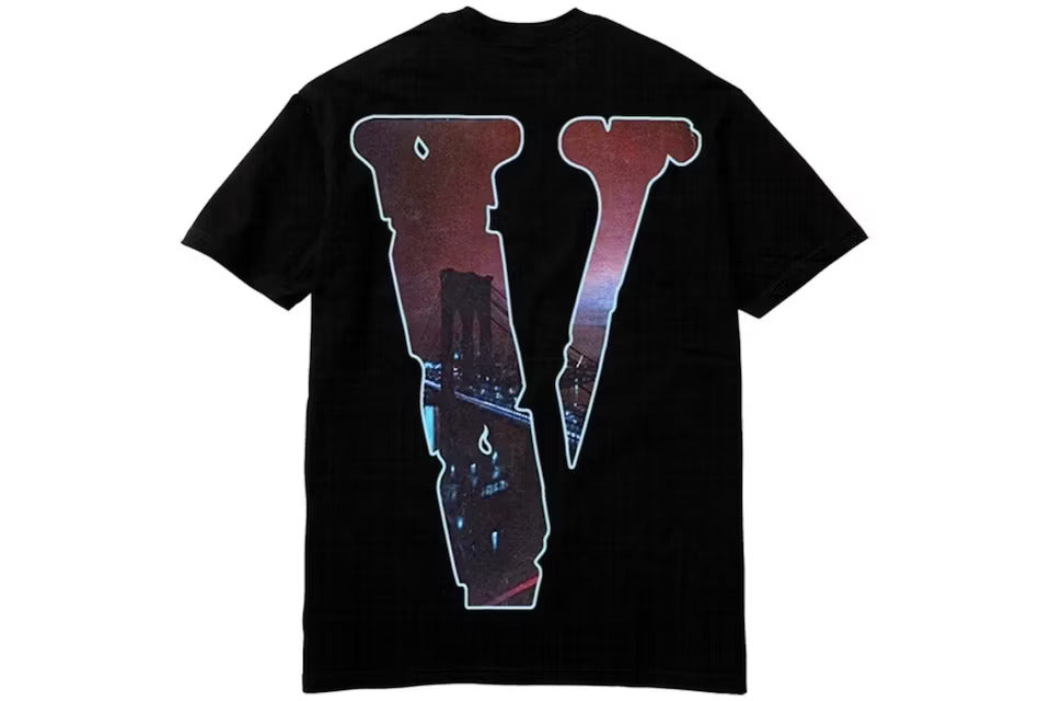 Pop Smoke x Vlone Wraith Tee Black