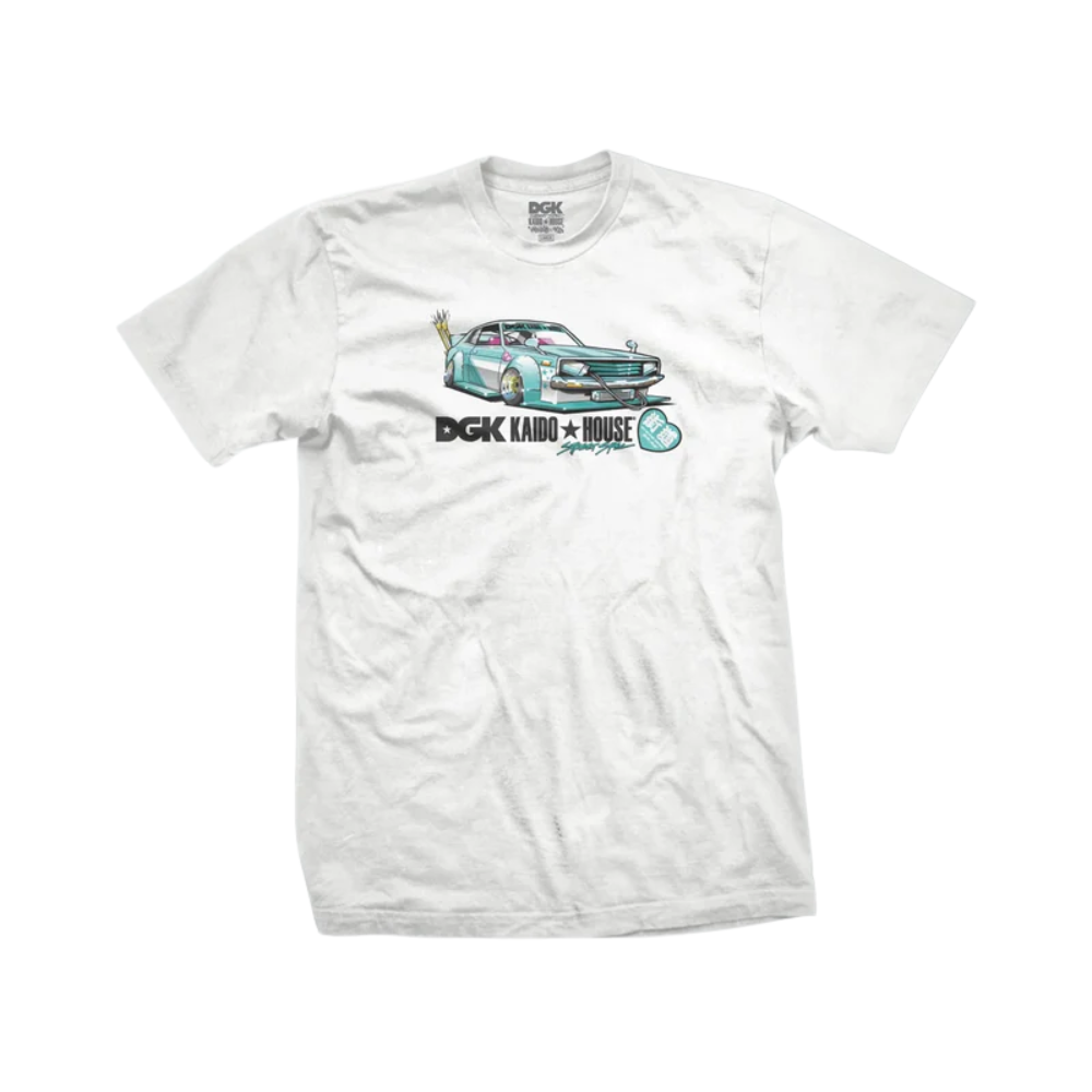 DGK x Kaido House Zokusha T-Shirt - White