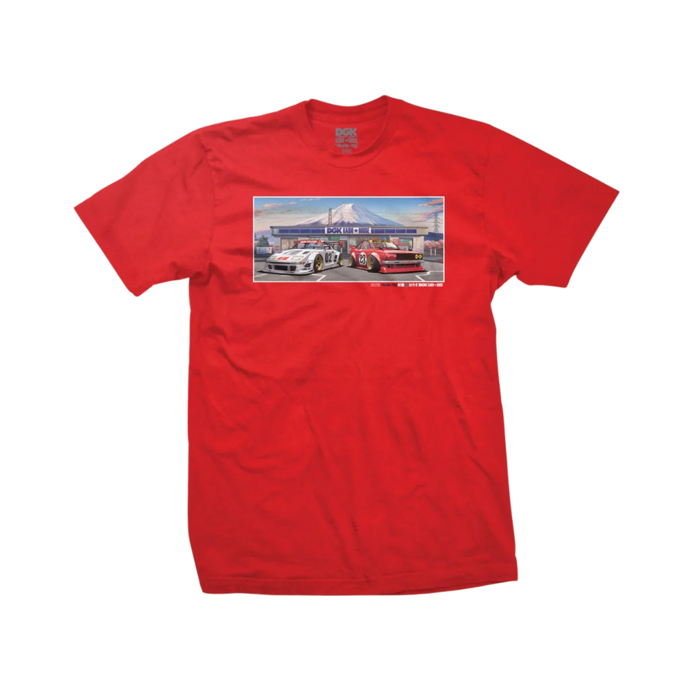 DGK x Kaido House Konbini T-Shirt - Red
