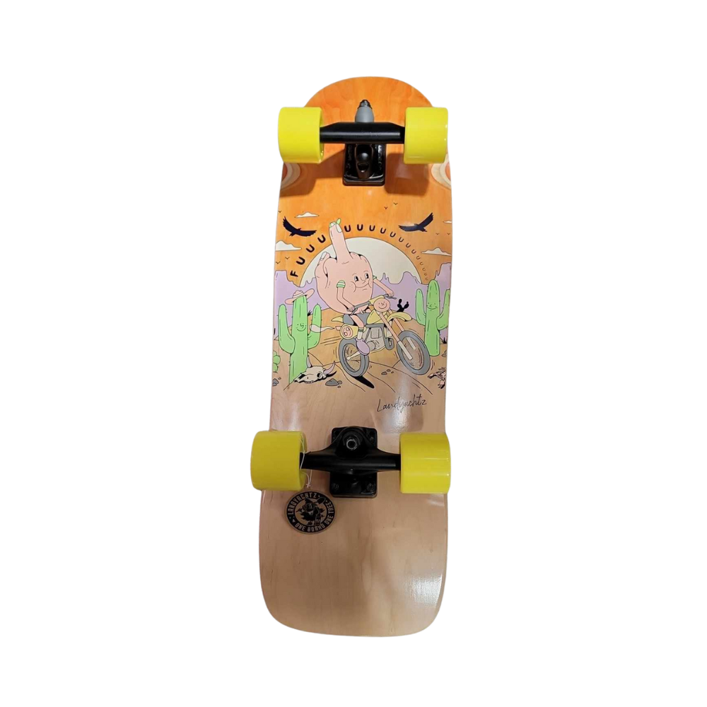 Landyachtz ATV Ditch Life Moto Fun Ultra Carve Surf Skate [Limited Edition]