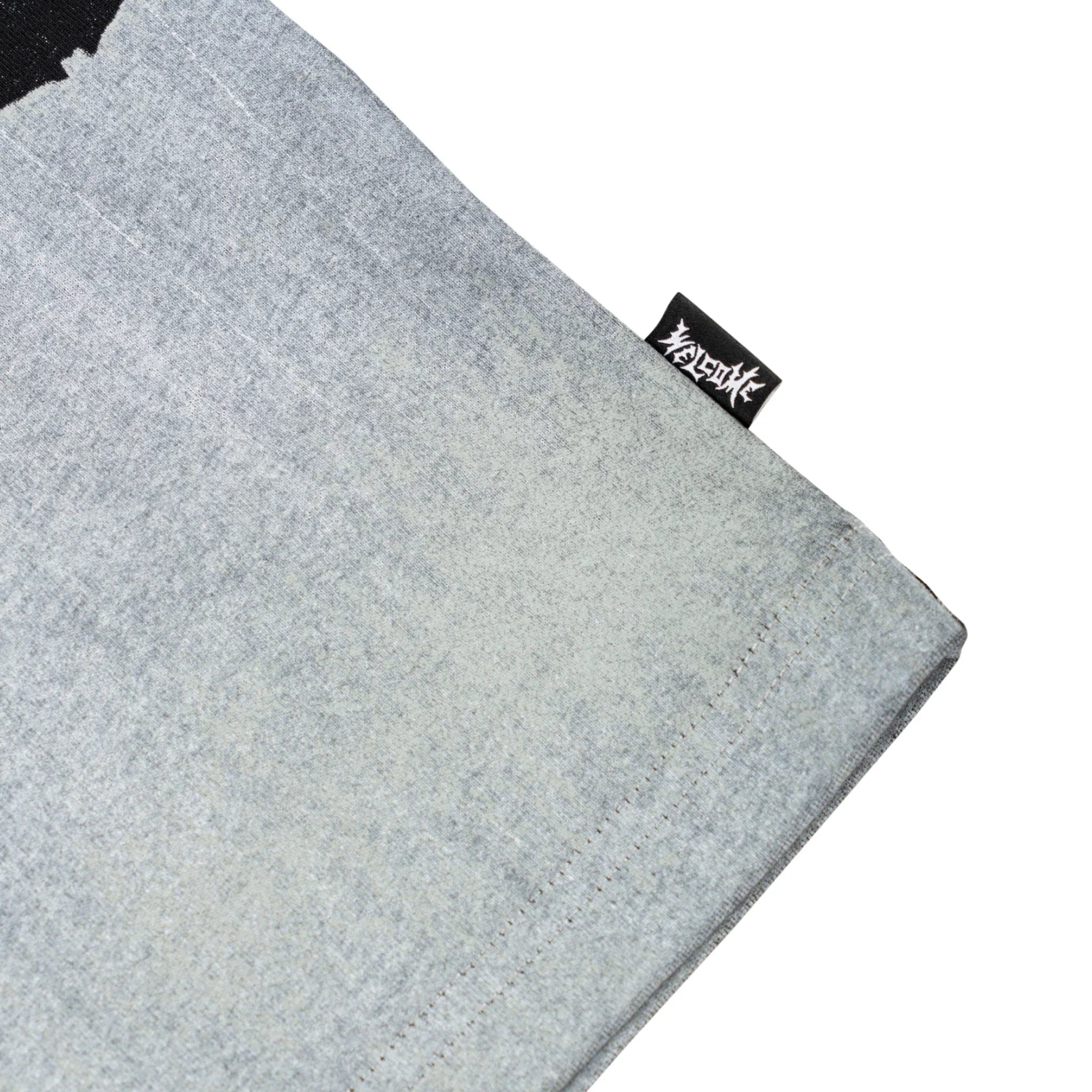 Welcome x Batman Rain Dance All-Over Print Boxy Knit Tee - Black