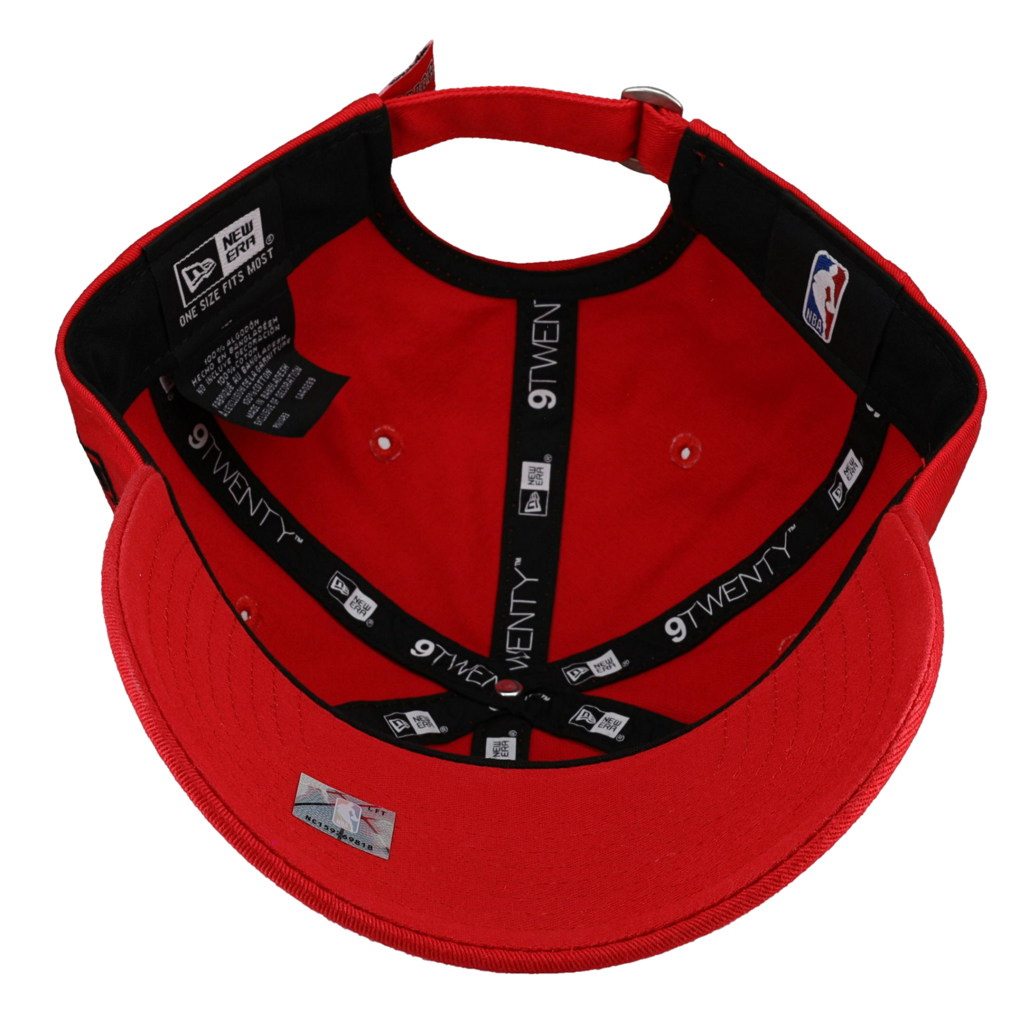 Chicago Bulls New Era 9Twenty Adjustable Hat (Red)