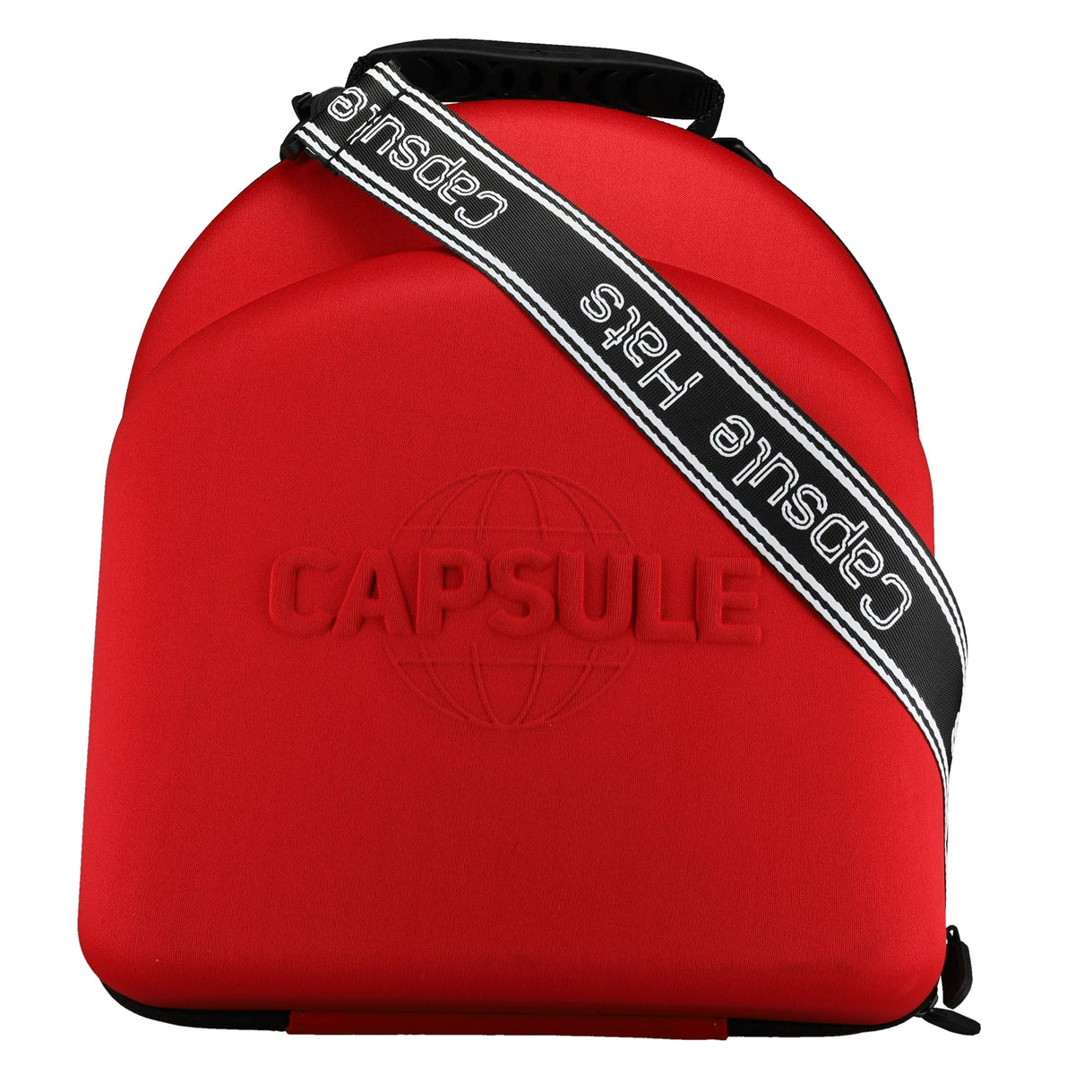 Capsule hats 5 Hat Carrier Case (Red)
