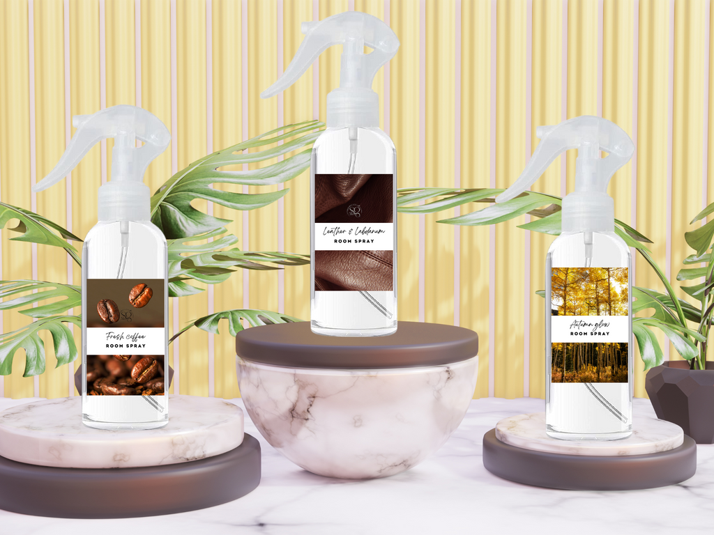 Earthy & Woody Room Spray Collection – Handcrafted Air Fresheners with Forest, Pine, and Natural Wood-Inspired Scents 4oz