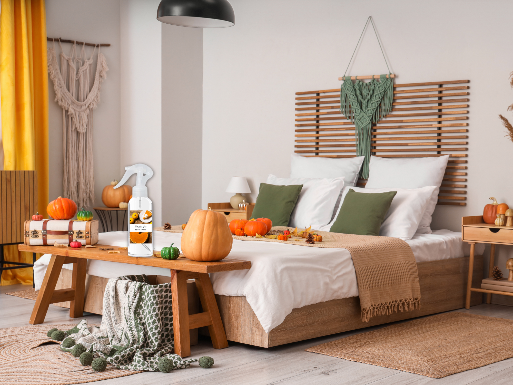 Fruity & Juicy Room Spray Collection – Handcrafted Room & Linen Sprays with Lively Scents of Strawberry, Peach, Pineapple, Black Cherry & Mango