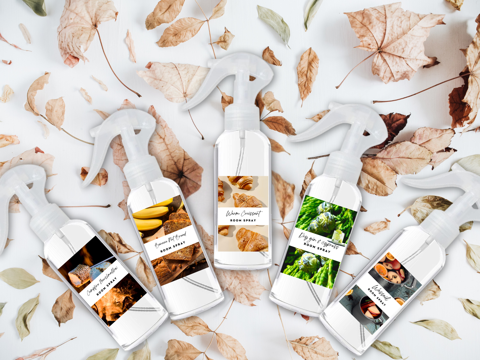 Earthy & Woody Room Spray Collection – Handcrafted Air Fresheners with Forest, Pine, and Natural Wood-Inspired Scents 4oz