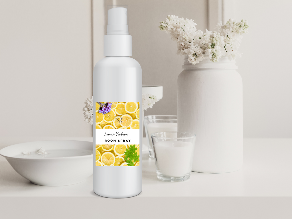 Citrus & Bright Room and linen Spray Collection – Uplifting Scents of Lemon, Grapefruit, Orange Blossom, and Bergamot 4oz