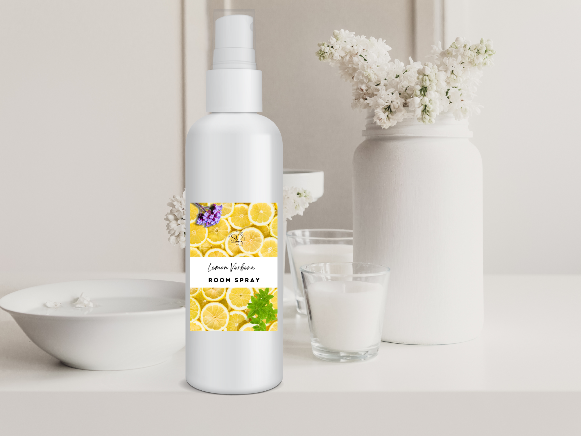 Citrus & Bright Room and linen Spray Collection – Uplifting Scents of Lemon, Grapefruit, Orange Blossom, and Bergamot 4oz