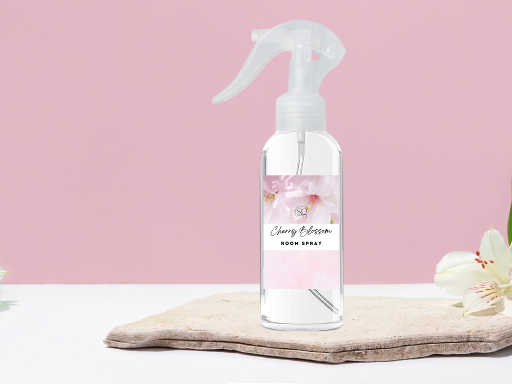 Floral & Feminine Room and Linen Spray Collection – Soft, Romantic Botanicals