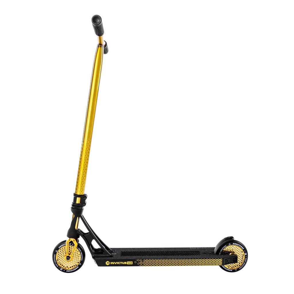 Root Industries Invictus V3 Complete Scooter - Gold Rush