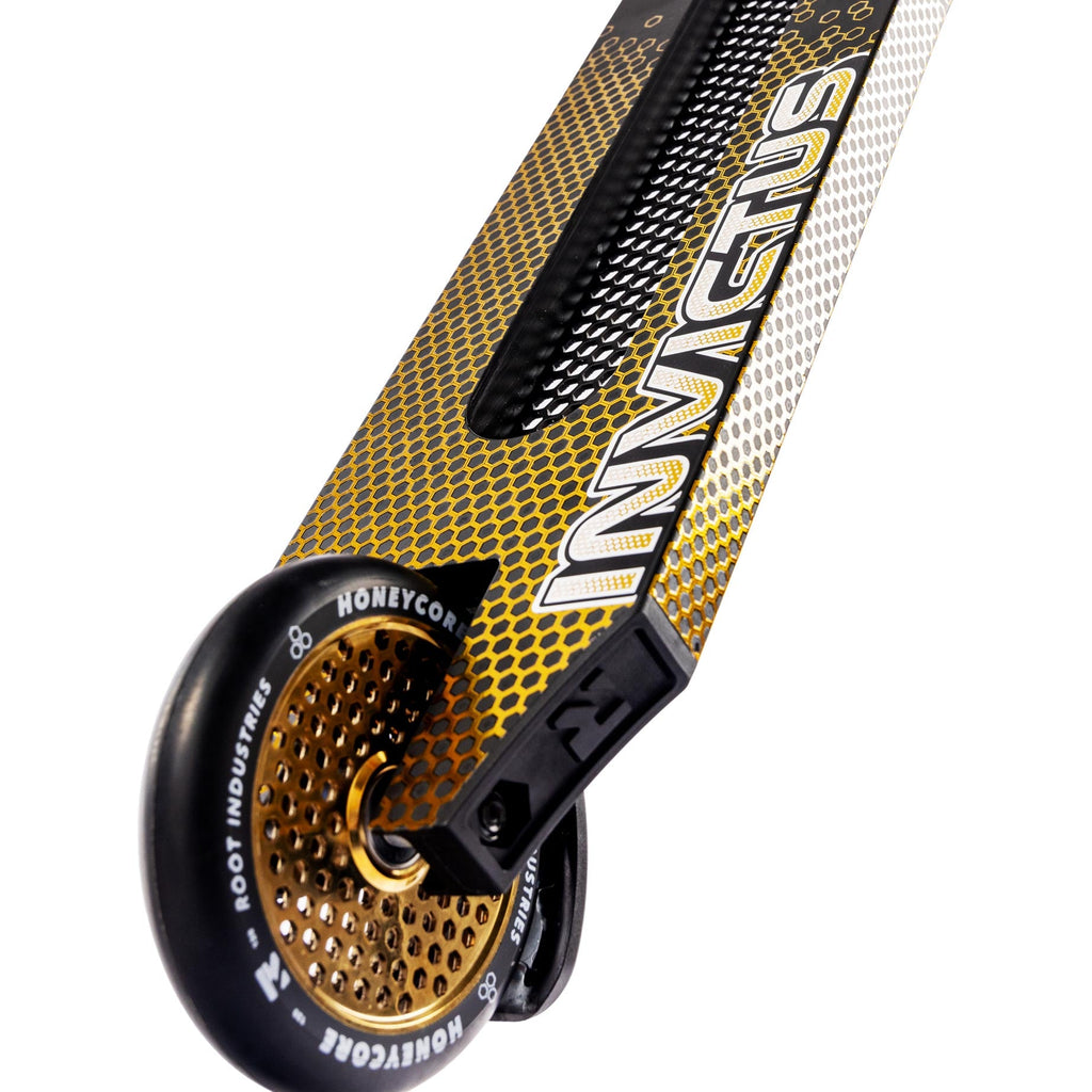 Root Industries Invictus V3 Complete Scooter - Gold Rush