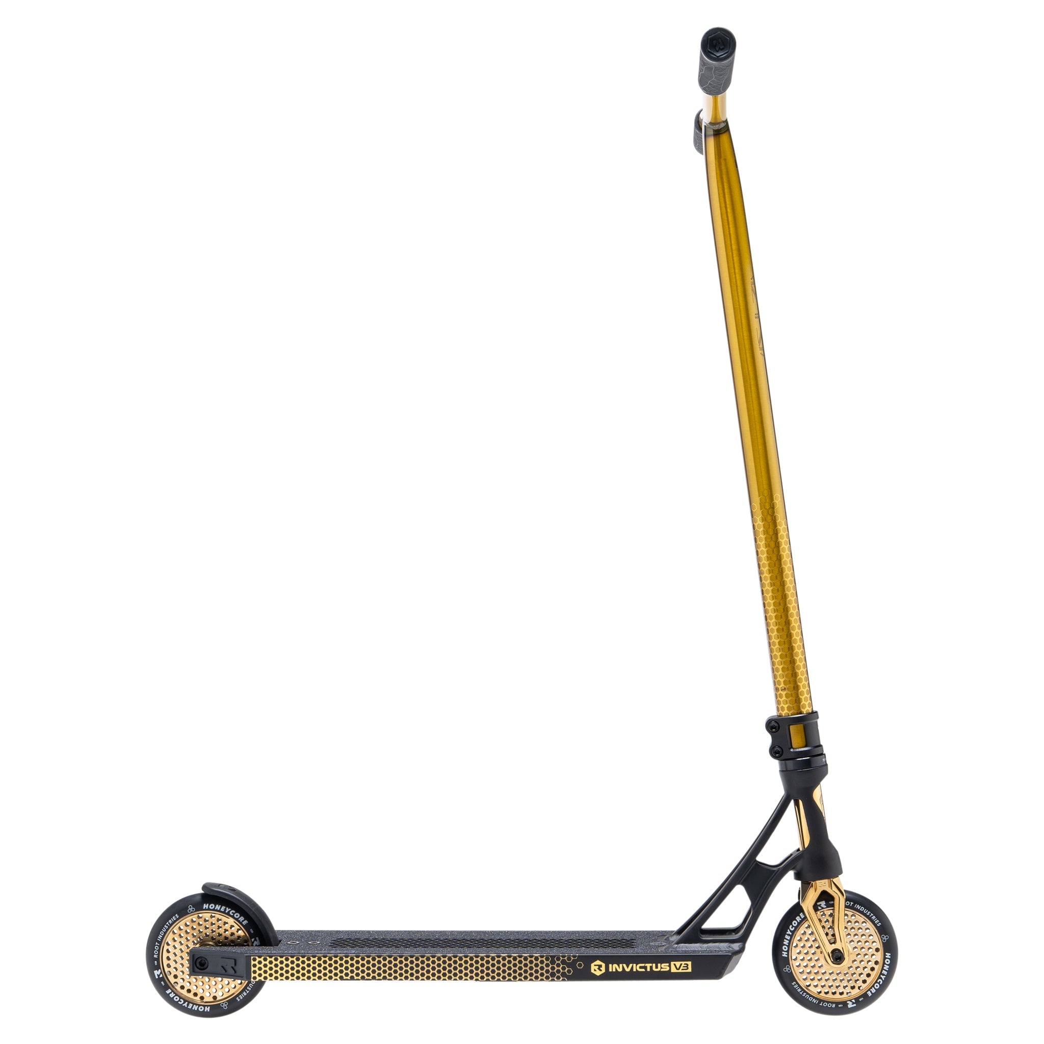 Root Industries Invictus V3 Complete Scooter - Gold Rush