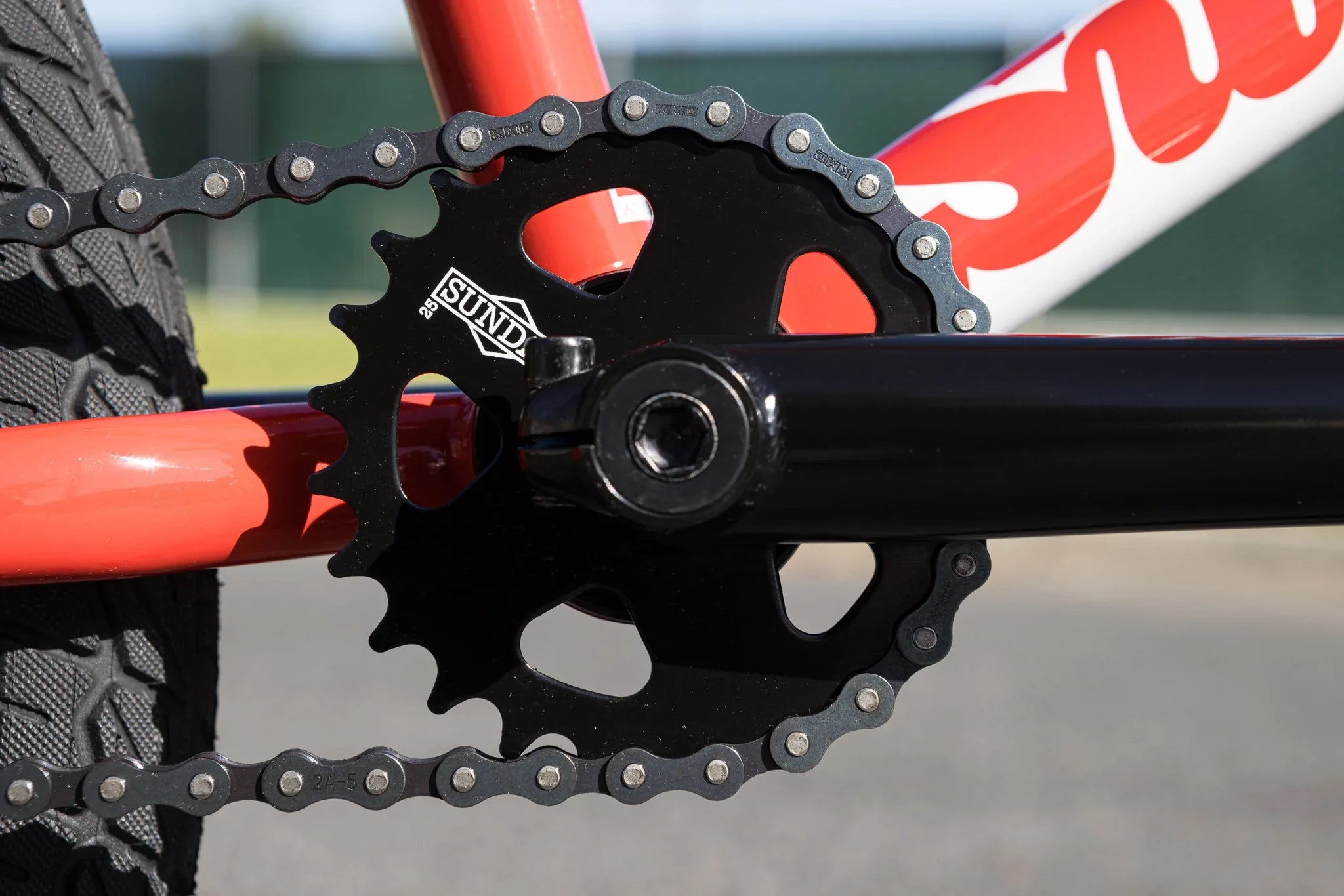 Sunday Blueprint 20″ Complete BMX Bike - Gloss Fire Engine Red